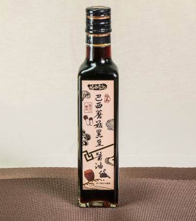 黑豆巴西蘑菇醬油250ml